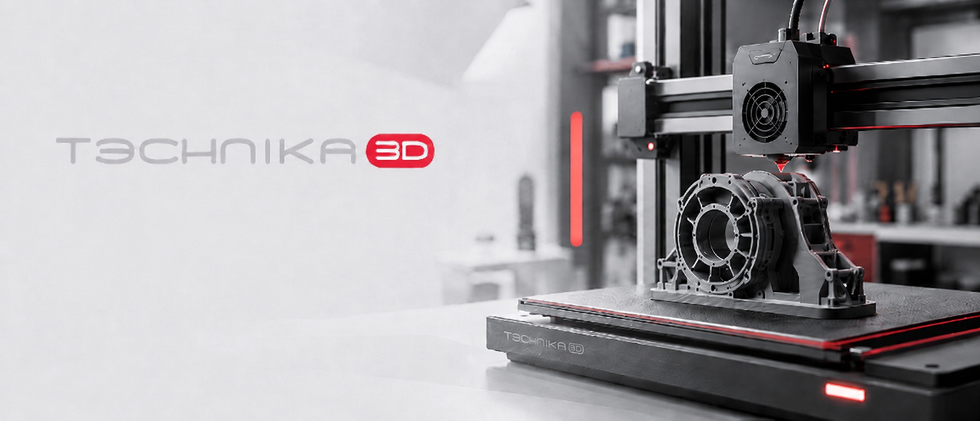 Drukarka 3D Technika 3D podczas pracy nad technicznym elementem.